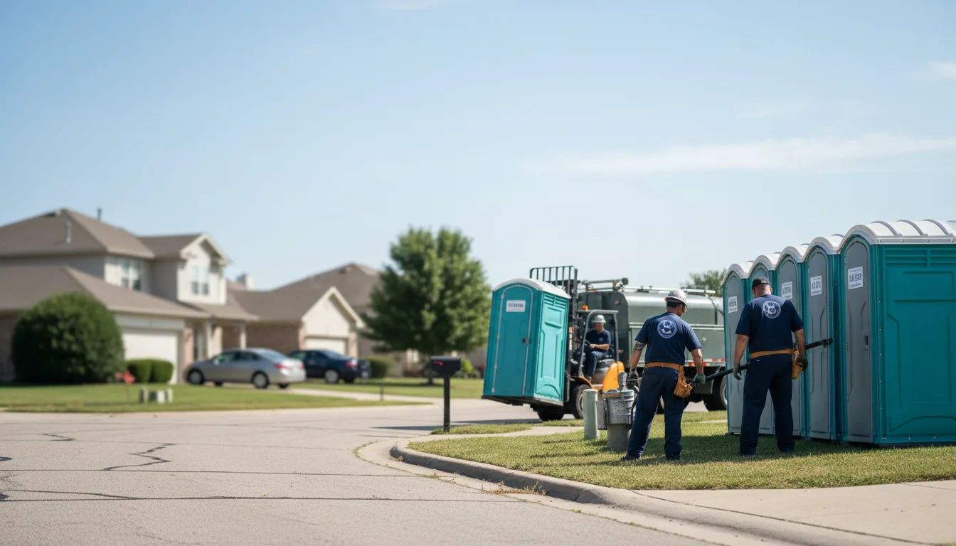 Porta Potty Rental in Fredericksburg, TX near me